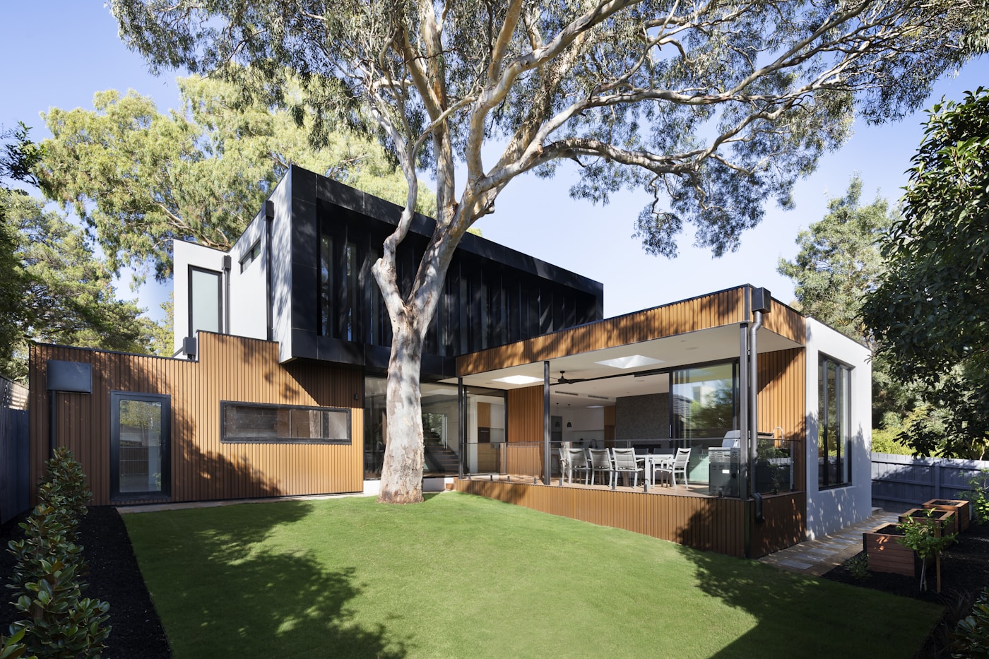 Warm timber interior